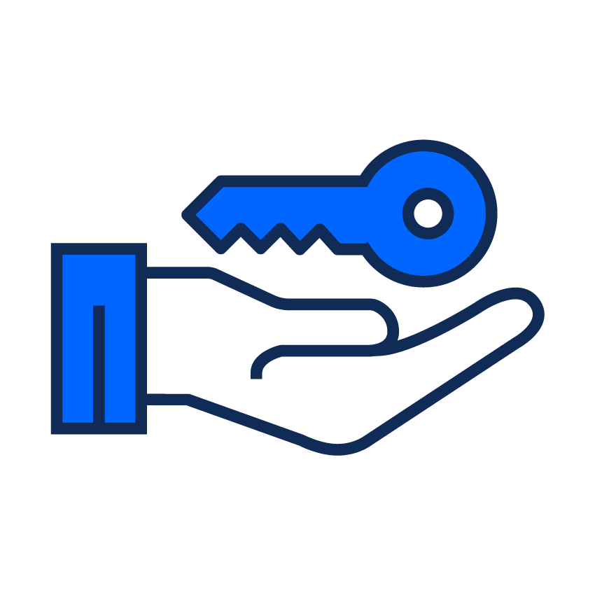 icon-hand-key-blue - Comparison Australia